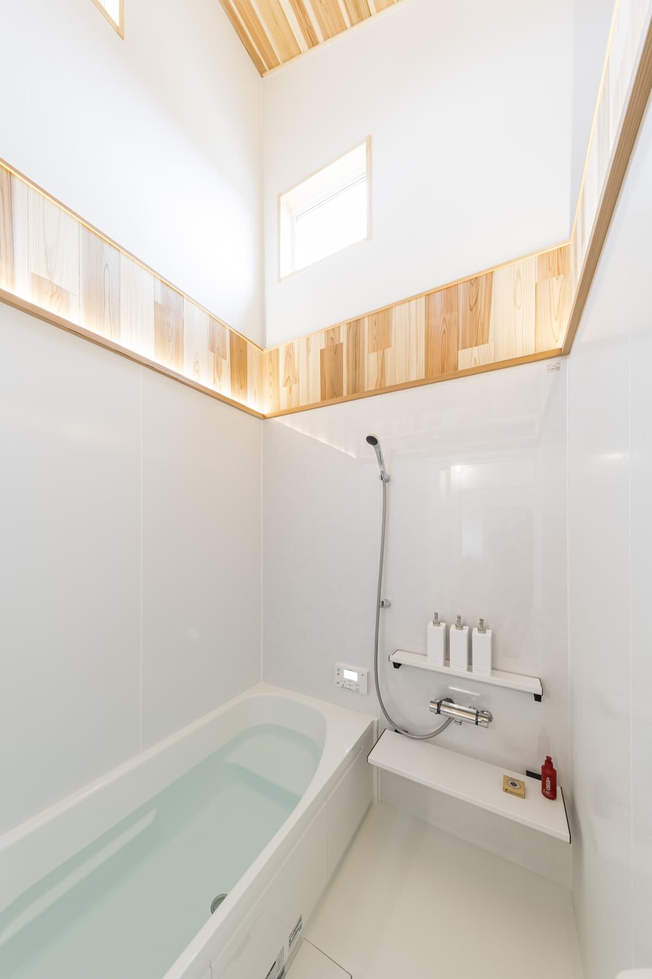 天井の高いお風呂